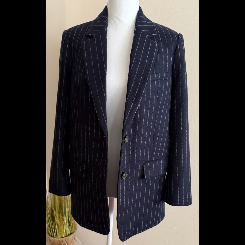 Everlane Oversized Wool Blazer – Size 00 (Fits S)